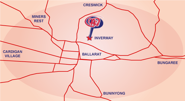 24 Corbett Rd Ballarat Map